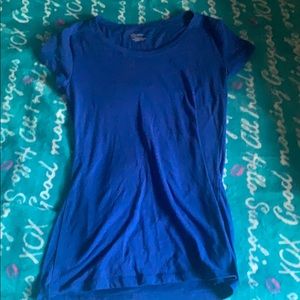 No Boundaries blue solid T 💙